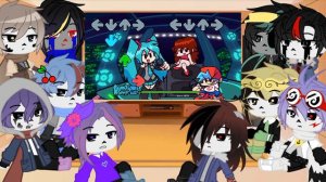 Sans AU reacts to Fnf mods + memes Pt. 2 || Friday Night Funkin || read the description || (2/3)