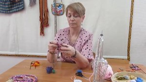 Кафедра НХК Мастер класс "Плетение пояса из ниток"