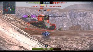 Challenger - с лучшей пушкой. Мастер на читерном ПТ-САУ Wot blitz #challenger