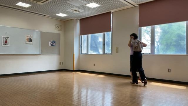 「Nochero soy」(Solo Tango Orquesta) Tango Dance Milonga Style. Ida Shiegel & Yoko. смотреть онлайн