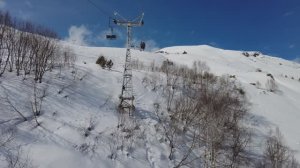 Продолжаем подъём на гору Чегет, в Кабардино-Балкарии