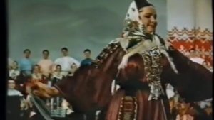 За город у колодца. ВОРОНЕЖСКИЙ ХОР. Мордасова. 1953г.