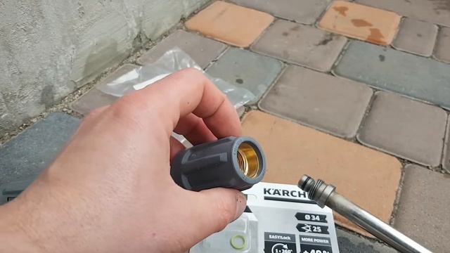 Мойка Karcher HD 5/15 CX , проблема с насадкой , сопло 25 градусов. смотреть онлайн