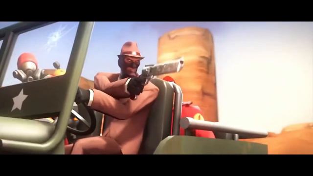 Team Fortress 2, но под Тему Погони из Смешариков смотреть онлайн