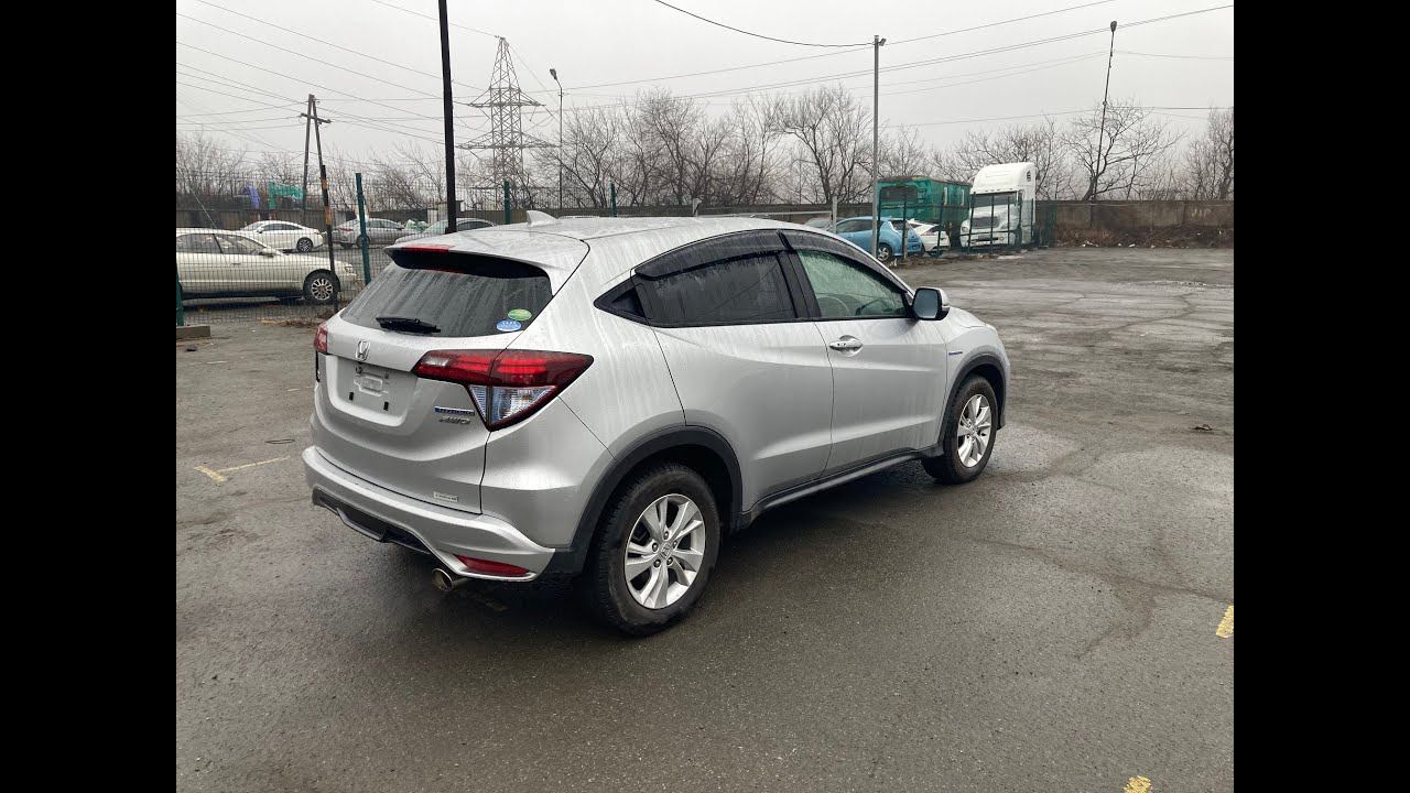 Honda Vezel Hybrid 60 ткм на продажу! смотреть онлайн