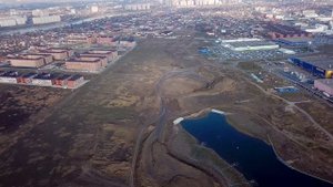 12.12.2020 - очередной осмотр площадки строительства парка у МЕГА Адыгея Кубань -  декабрь 2020