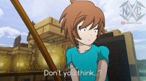 Стив может расслабиться (Аниме Майнкрафт) Озвучка на Русском | Steve Can Relax Now (Minecraft Anime