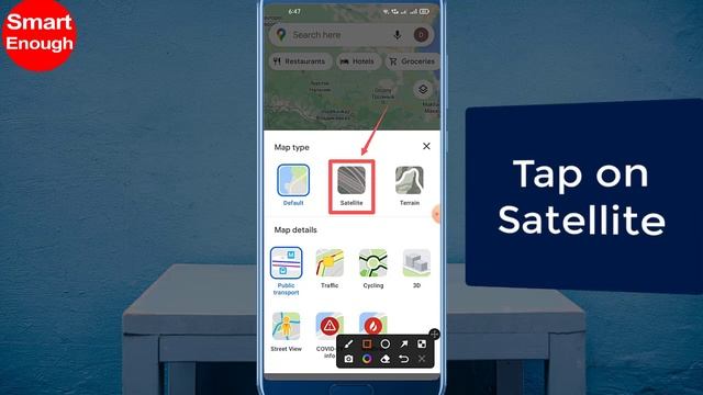 How to change your map view to Satellite or Terrain in Google Maps? смотреть онлайн