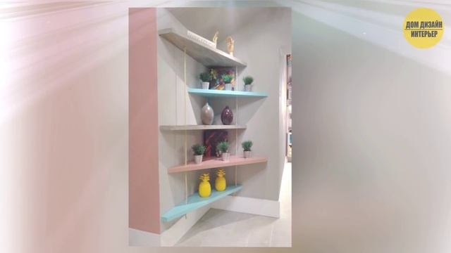 Примеры Открытых Полочек Для Дома и ? Способы Крепления