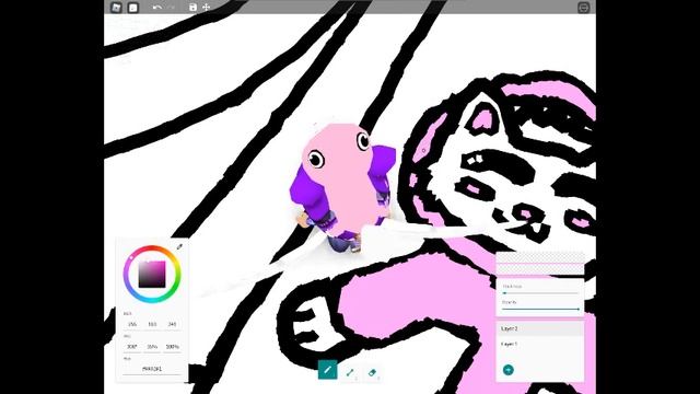 Drawing my roblox avatar! [Roblox Free Draw 2] [Part 3] смотреть онлайн