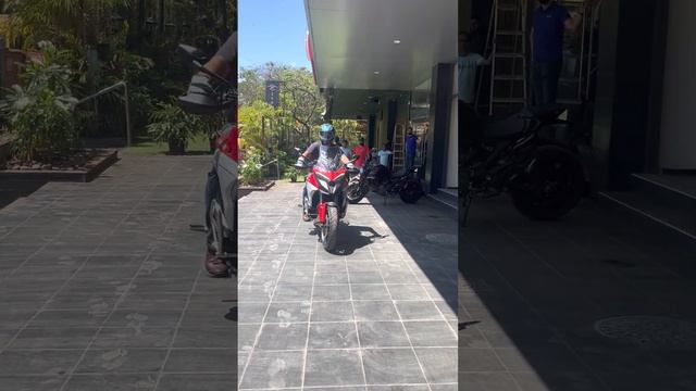 Taking Delivery of DUCATI MULTISTRADA V4S. Cheers to all endeavours!
