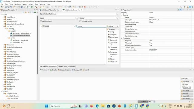Software ag Batch insert Adapter service||webmethods jdbc adapter tutorial||learning webmethods смотреть онлайн