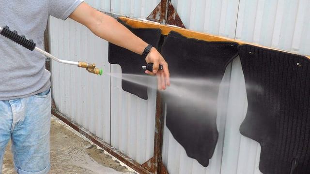 Обзор грязевой насадки для мойки высокого давления или как не надо мыть автомобильные коврики смотреть онлайн