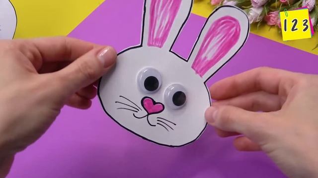 4 DIY Paper RABBIT - Easter Craft Ideas | Paper Crafts