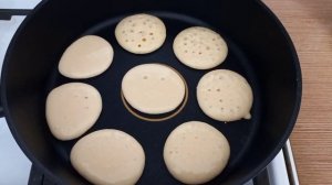 Рецепт панкейков. Вкусные панкейки. Простой рецепт вкусных панкейков. Как приготовить панкейки.