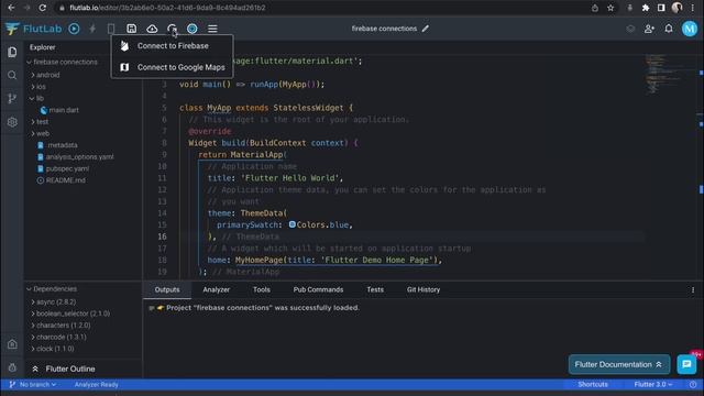Most Easiest Way to Setup Firebase With Flutter Using Flutlab | #flutterfirebase