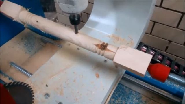 Токарно-Фрезерный станок с ЧПУ по дереву