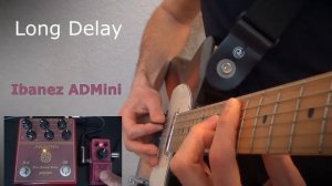 Delay Shootout: Analogman ARDX20 vs. Ibanez AD Mini | delay dude demo