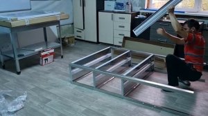 Сборка стеллажа для сушки посуды
