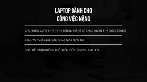 Chọn laptop cho sinh viên học lập trình | Laptop dành cho sinh viên 2020