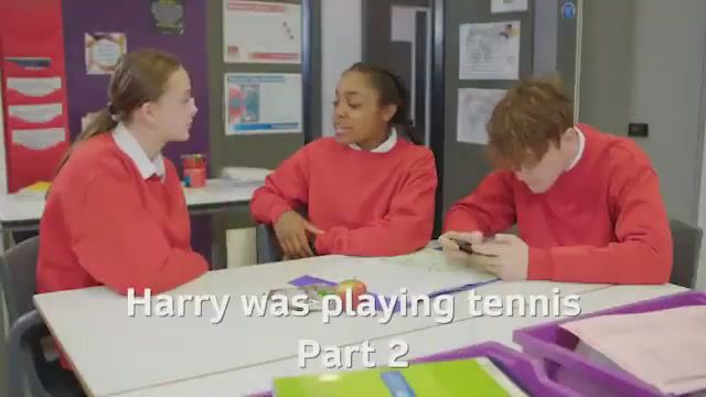 Go Getter 3 4.2 Grammar. Harry was playing tennis (pt.2) смотреть онлайн