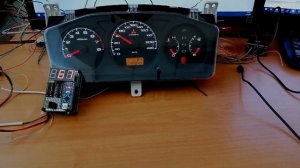 Электронный спидометр/тахометр (на примере MMC Lancer 9)
