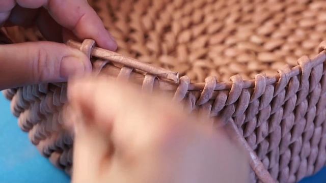 ♻ Осваиваем прорезные ручки в корневом плетении ♻ смотреть онлайн