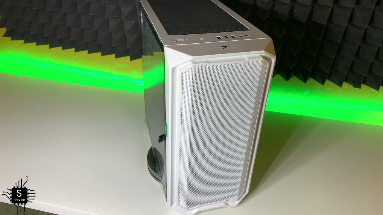 Корпус ZET GAMING Rare Minicase MS2 WG белый