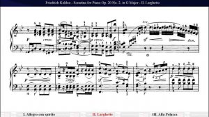 Friedrich Kuhlau: Sonatina Op. 20 No 3 in F Major (Complete)