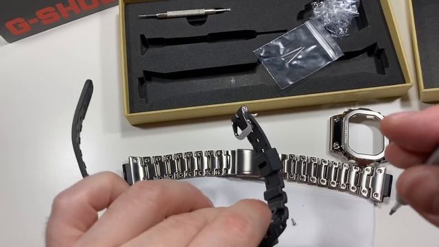 Превращаем Джишоки 5600 в стальные за 3000р! ДАРИМ G-SHOCK! смотреть онлайн