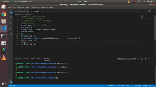 Javascript reduce method with es6