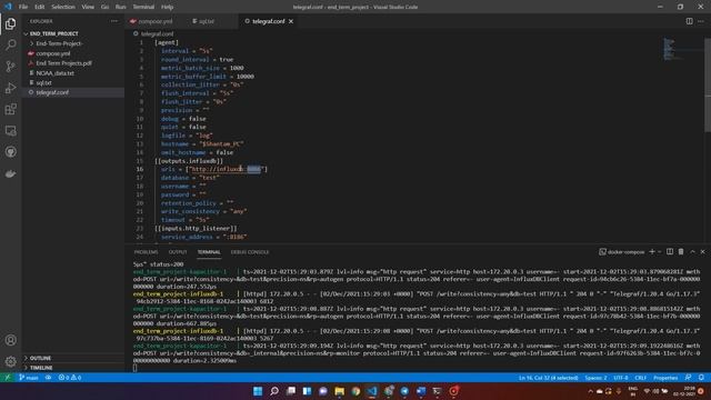 End Term Project : TICK Stack on Docker. смотреть онлайн