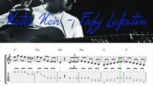 Notes Noir - Fapy Lafertin (Tutorial) | Gypsy Jazz Guitar Lesson Tab
