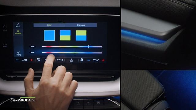 ŠKODA OCTAVIA Ambient világítás смотреть онлайн