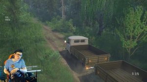 ПОЕХАЛ В ЛЕС ЗА ДРОВА ДЛЯ БАБУШКИ! РП в SPINTIRES MUDRUNNER