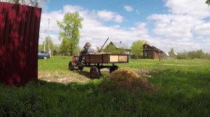 Самодельный прицеп для мотоблока, грузоподъёмность.