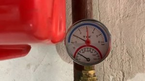Запуск ВОДЯНОГО КОНТУРА с нагревом ОТ ДЫМОХОДА