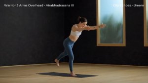 Бодрящий 25-минутный промежуточный Виньяса-флоу