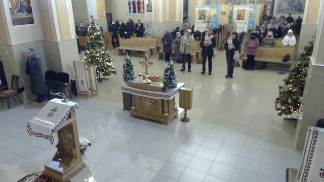 Божественна Літургія в Новорічну ніч 01.01.21 смотреть онлайн