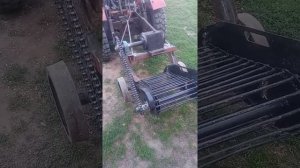 транспортерная копалка с мотоблока на чешский миник