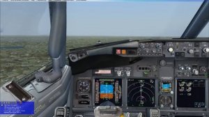 Заход и посадка в Кишиневе (LUKK)