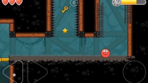 Красный шар Red ball 4 прохождение игры эпизод 5 Подземные ходы