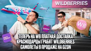 На Wildberries теперь платная доставка! Как Краснодарцы грабят WB! Самолеты в продаже на Ozon!