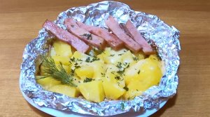 Два быстрых рецепта ЗАПЕЧЕННОЙ КАРТОШКИ. На праздник и ужин.