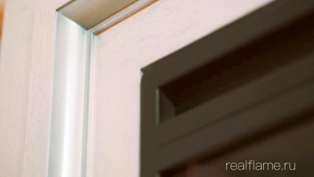 Электрокамин RealFlame (угловой) | Обрамление Leticia corner, очаг Epsilon 26 S IR смотреть онлайн