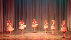 Ансамбль танца "Кудринка" - Хореографическая картинка "Матрешки". Средняя группа