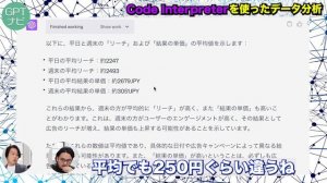 【ChatGPT】「Code Interpreter」ビジネス活用法を実例と共に詳しく解説！