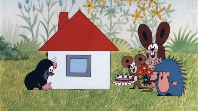 Krteček a dům pro Myšku / The Little Mole, and the house for the Little Mouse смотреть онлайн