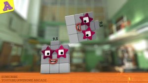 Numberblocks Halves 6.5, 7.5 8.5, 9.5 & 10.5 FLIPS | Fanmade Part 2