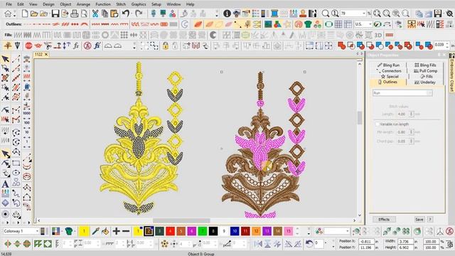 Wilcom Tutorial how to creat file formate png and jpg and convert emb to dst in e4